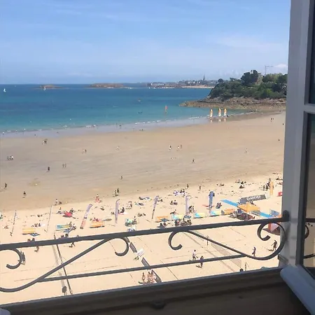 Le Royal XIX Dinard Vue Mer Luxe Exterior photo